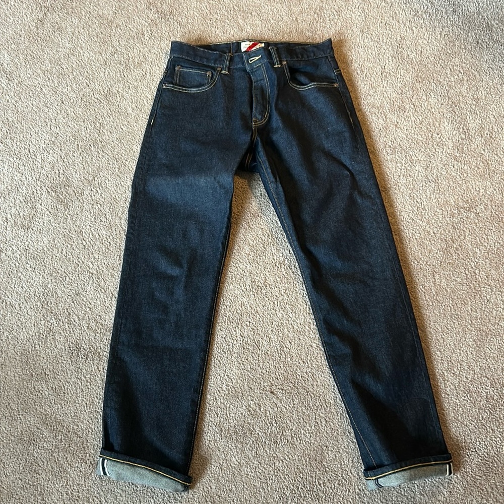 Stretch selvedge jeans from Huckberry / best made. NWOT